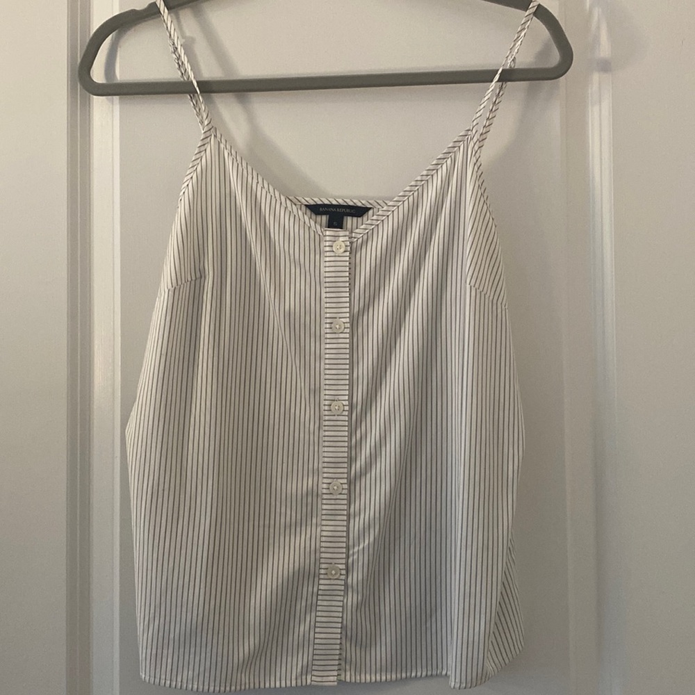 Banana Republic Button Down Tank